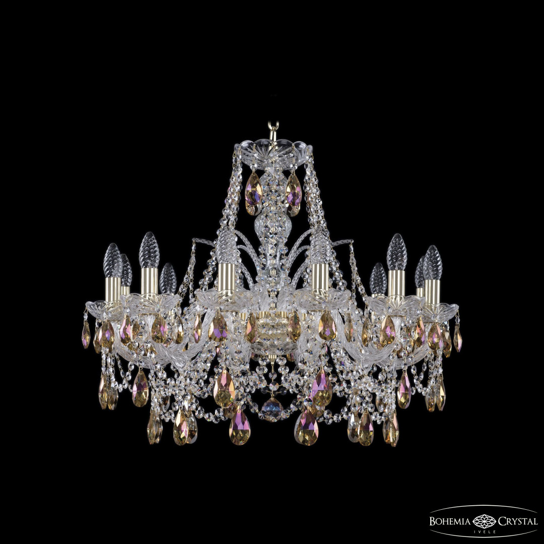 Люстра хрустальная 1411/12/240 G K777