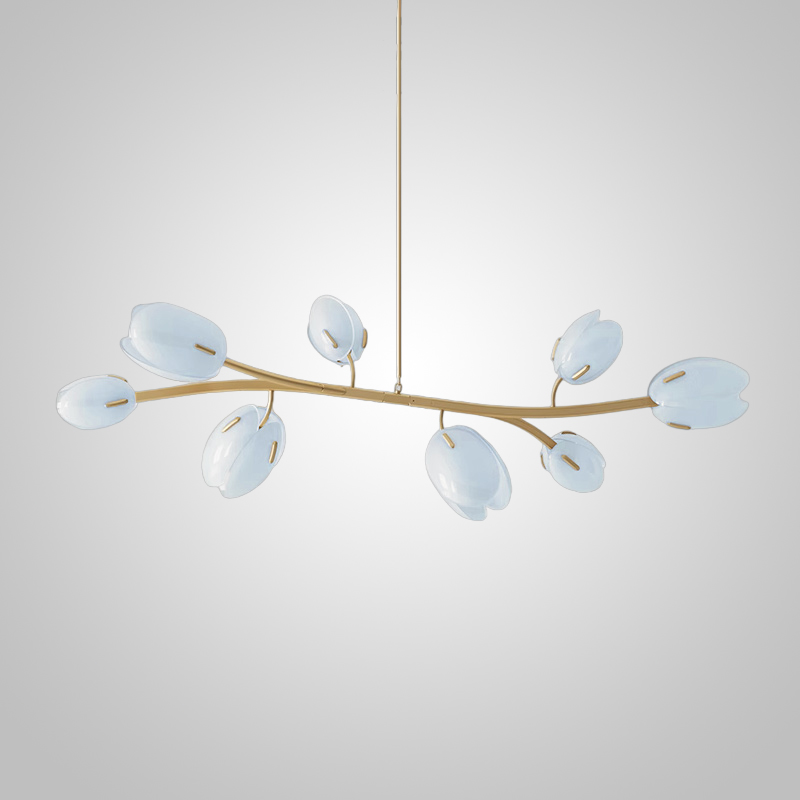 Реечный, рядный светильник LILLY L Blue by ImperiumLoft