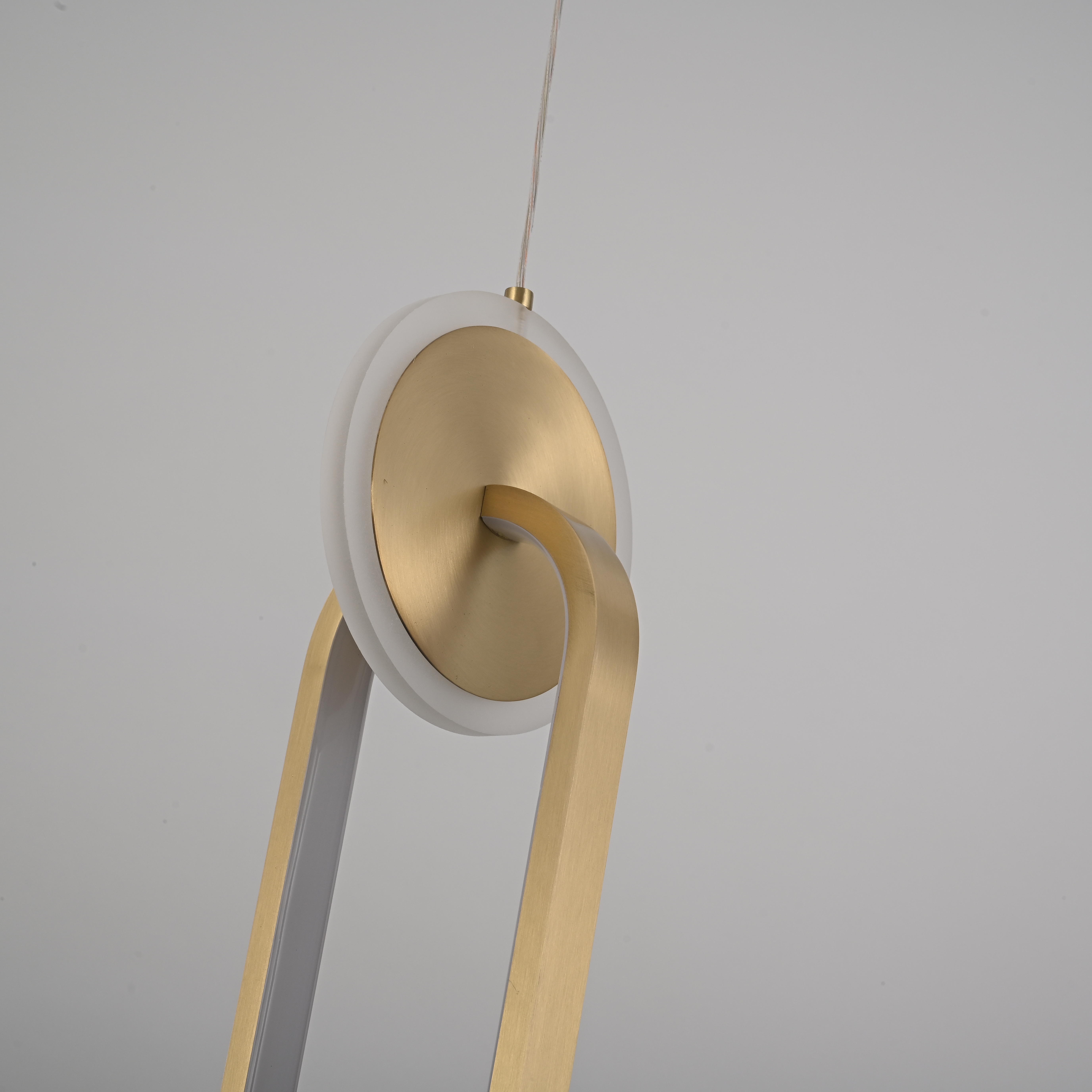 Подвесной светильник RANDALL B Brass by ImperiumLoft