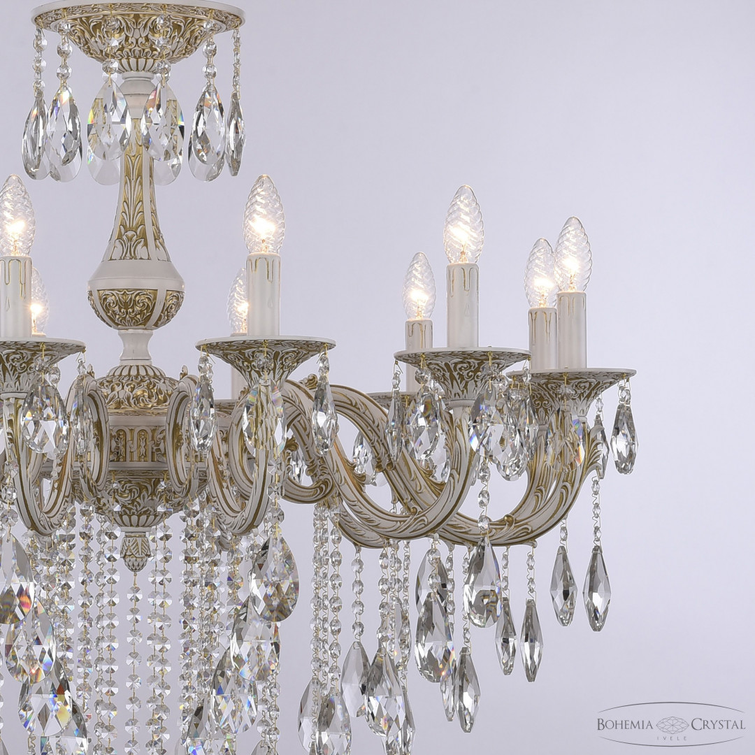 Люстра бронзовая 71101/12/300 B WMG Bohemia Ivele Crystal
