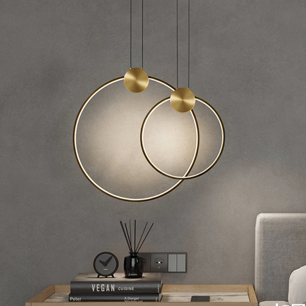 Подвесной светильник WOLKE D20 Black by ImperiumLoft