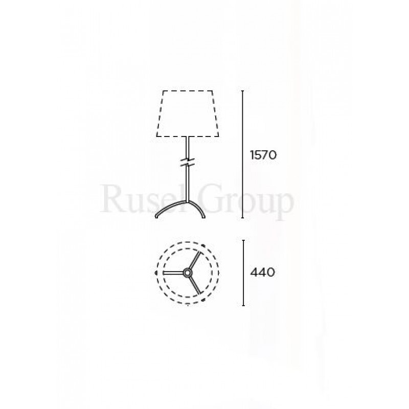 Напольный светильник Leds C4 SPICA DRESS LT