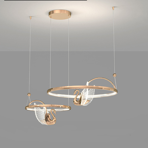 Подвесная люстра BIRDIE LUX 2R Rose Gold by ImperiumLoft