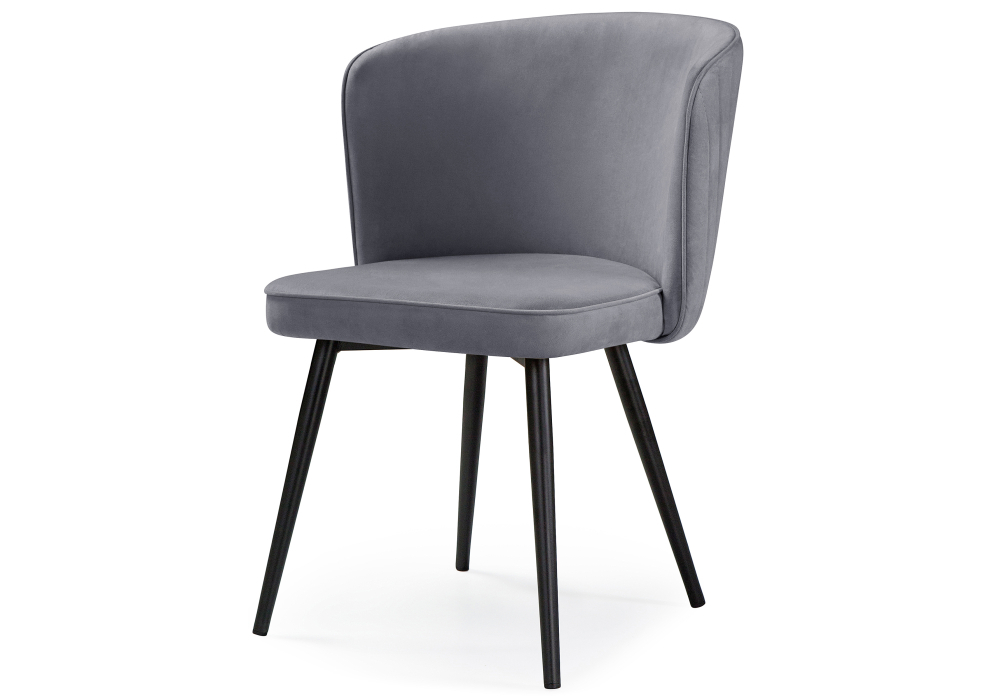 Стул Woodville Фрибур velutto 32 / черный 462403