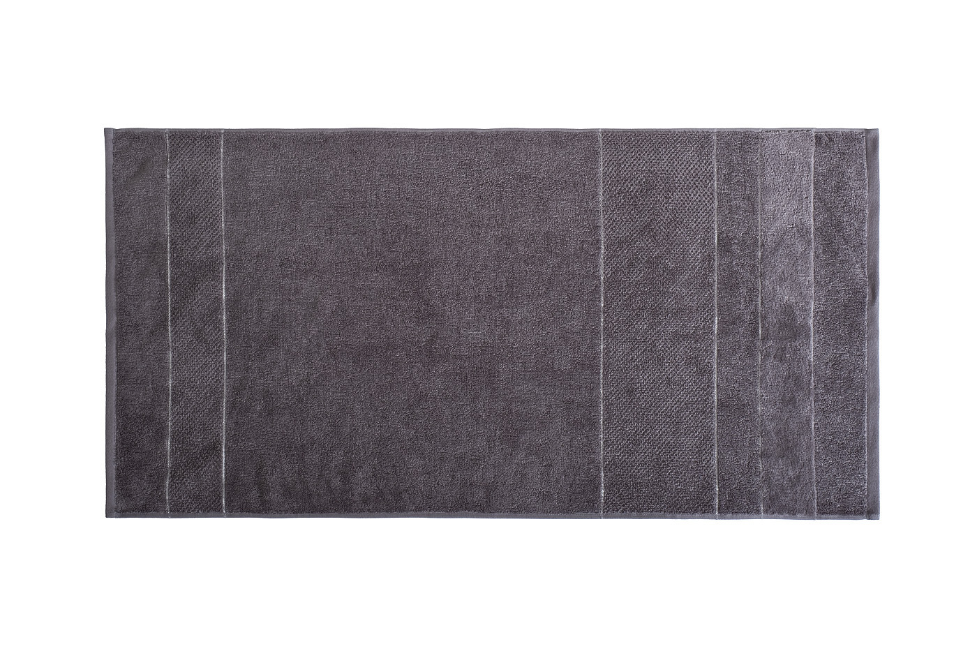 Полотенце "Юнона" махровое 50*100 серое Garda Decor 106DMT- 651-4110-POL SER