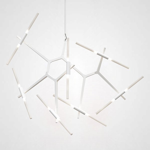 Люстра Агнес Chandelier Summer 14 White by ImperiumLoft