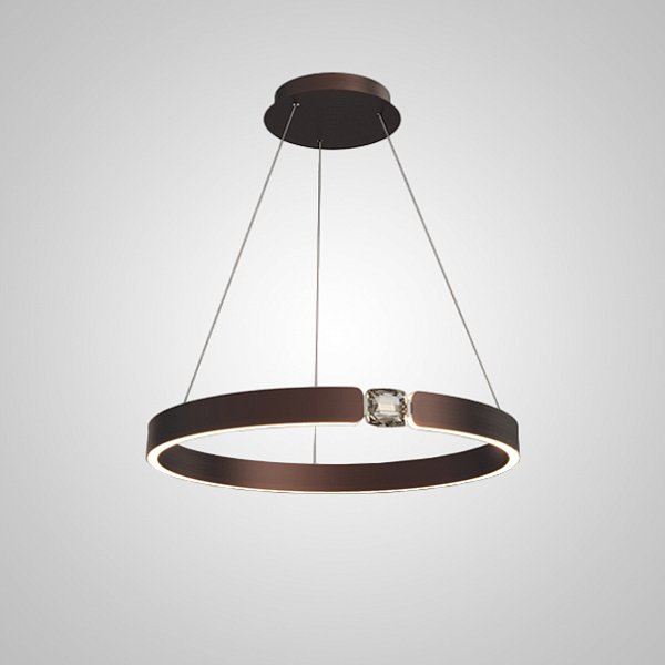 Подвесная люстра SELLIF RING D50 Brown by ImperiumLoft