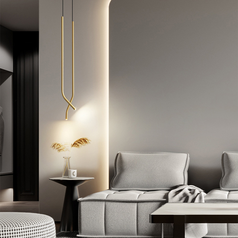 Подвесной светильник ZAKRIS A Black by ImperiumLoft