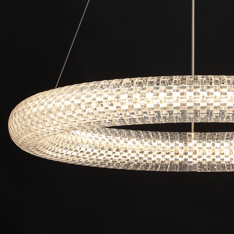 Кольцевые люстры и светильники LASSE D80 by ImperiumLoft