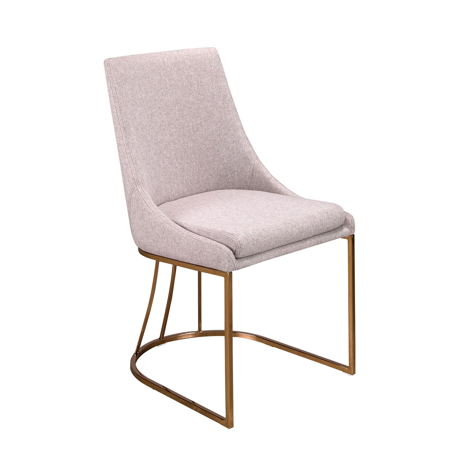 Стул 4182 из серой ткани Angel Cerda