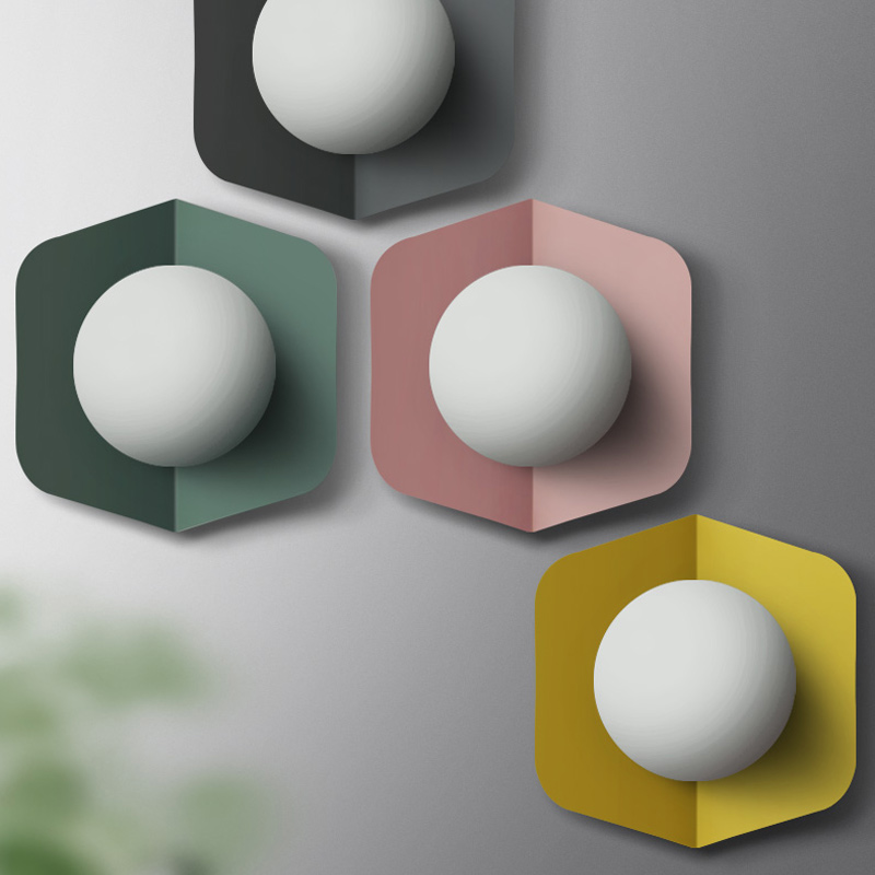 Настенный светильник MACAROON Yellow by ImperiumLoft