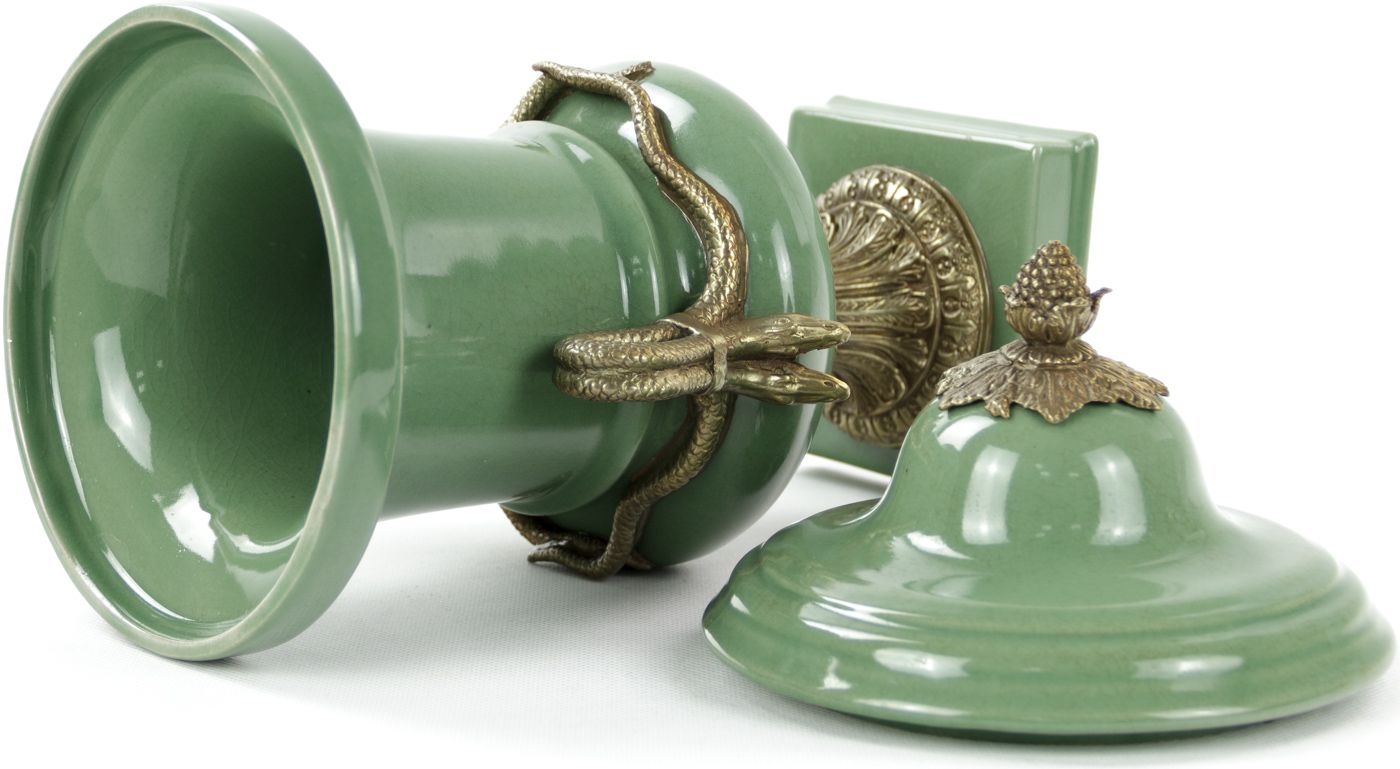 Ваза с крышкой Glasar 31G2118/J646C/U19