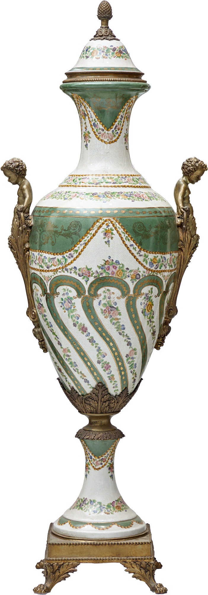 Ваза с крышкой Glasar J526C/X2537E