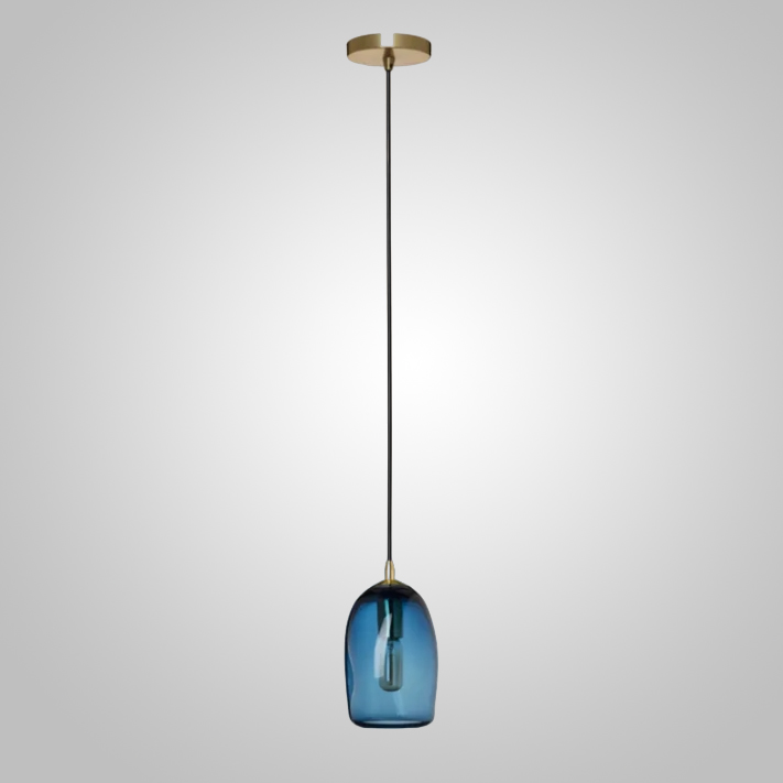 Подвесной светильник GLASSBALL 4 A Blue by ImperiumLoft