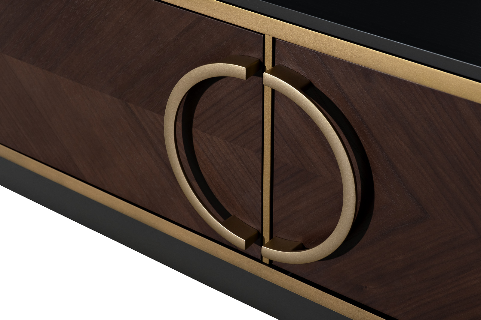 Консоль шпон 2 ящика 120*80*35 Garda Decor 151SV-10002