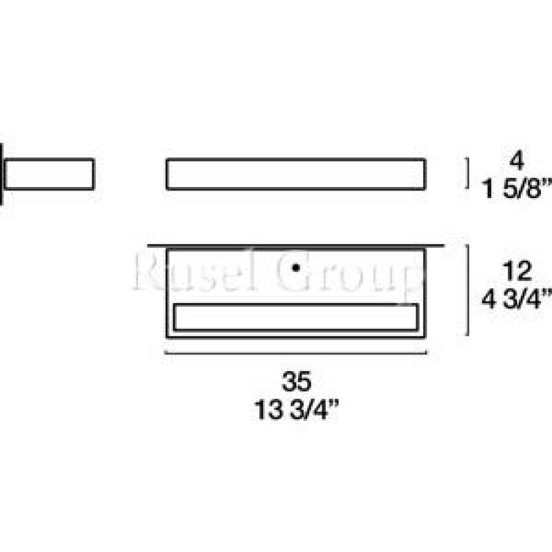 Настенный светильник Leucos ALIAS P35 PARETE Leucos (ITRE)
