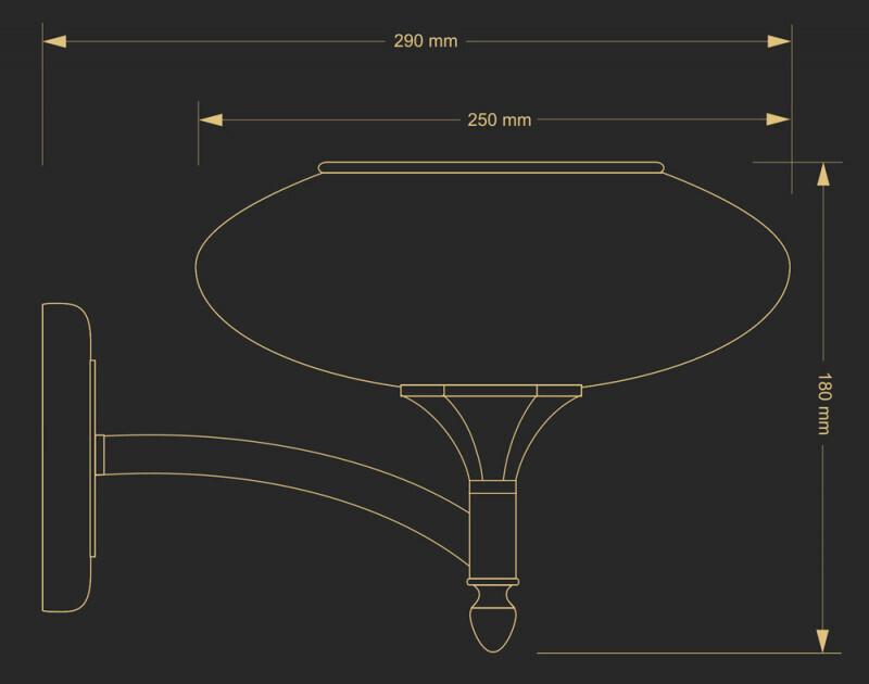 Бра Kutek DEC-K-1(P)