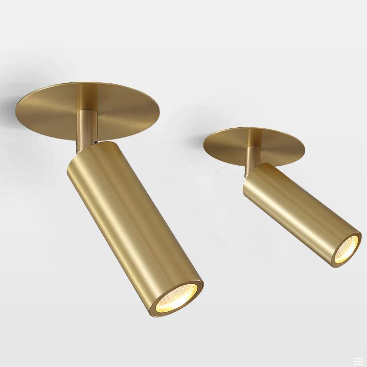 Встроенный потолочный точечный светильник LINO C H26 Black 3W by ImperiumLoft