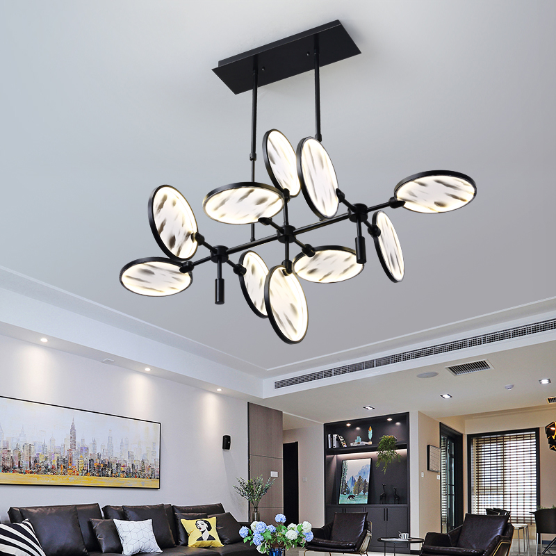 Подвесная рядная люстра NEBULA D126 by ImperiumLoft