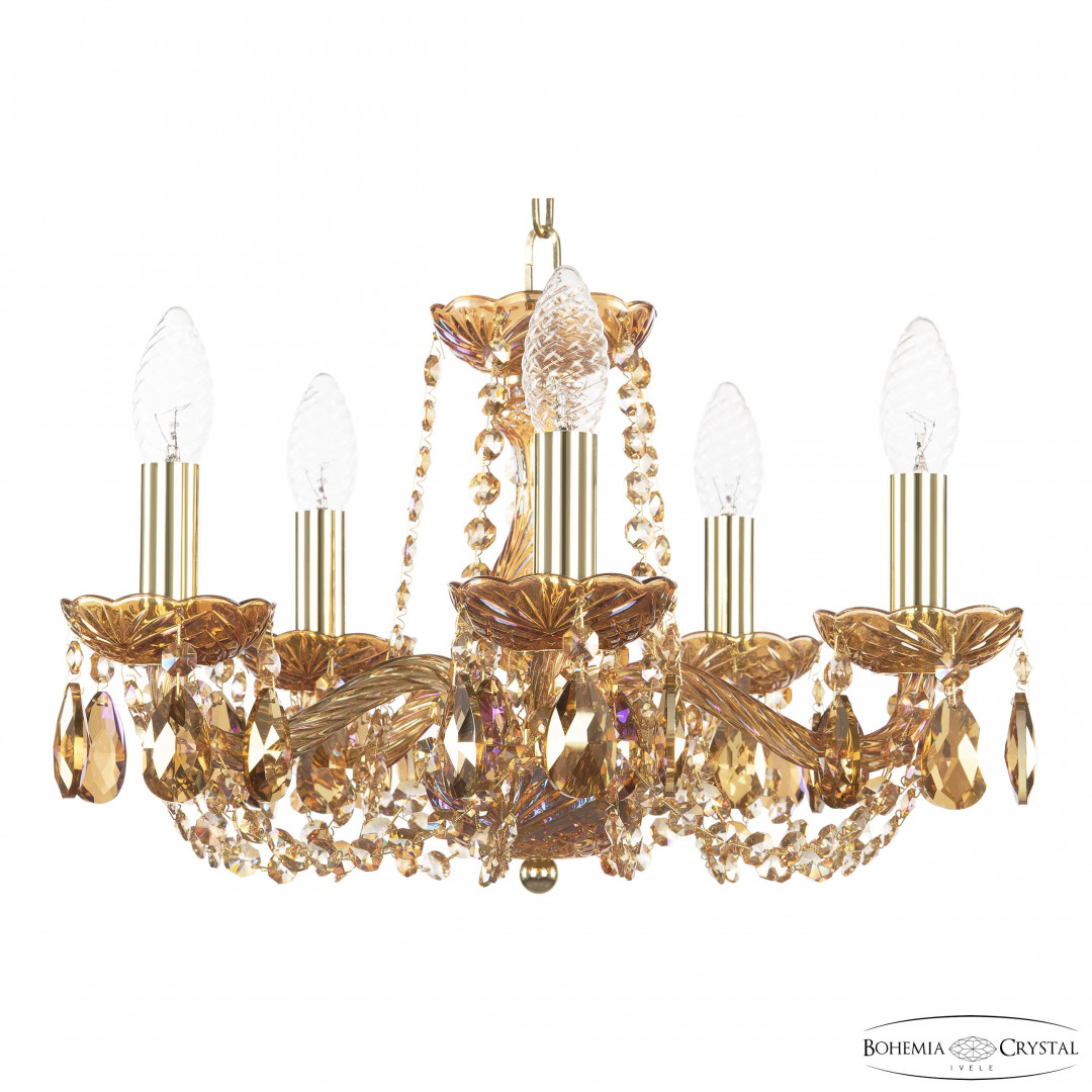 Люстра хрустальная 119/5/141 G M777 Bohemia Ivele Crystal