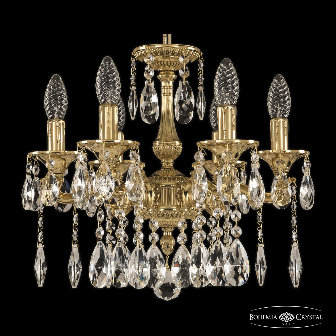 Люстра бронзовая с хрусталём 73102/6/125 A G