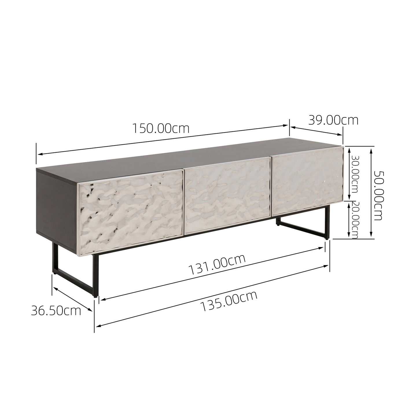 Комод Carino 150x50cm KARE 70959