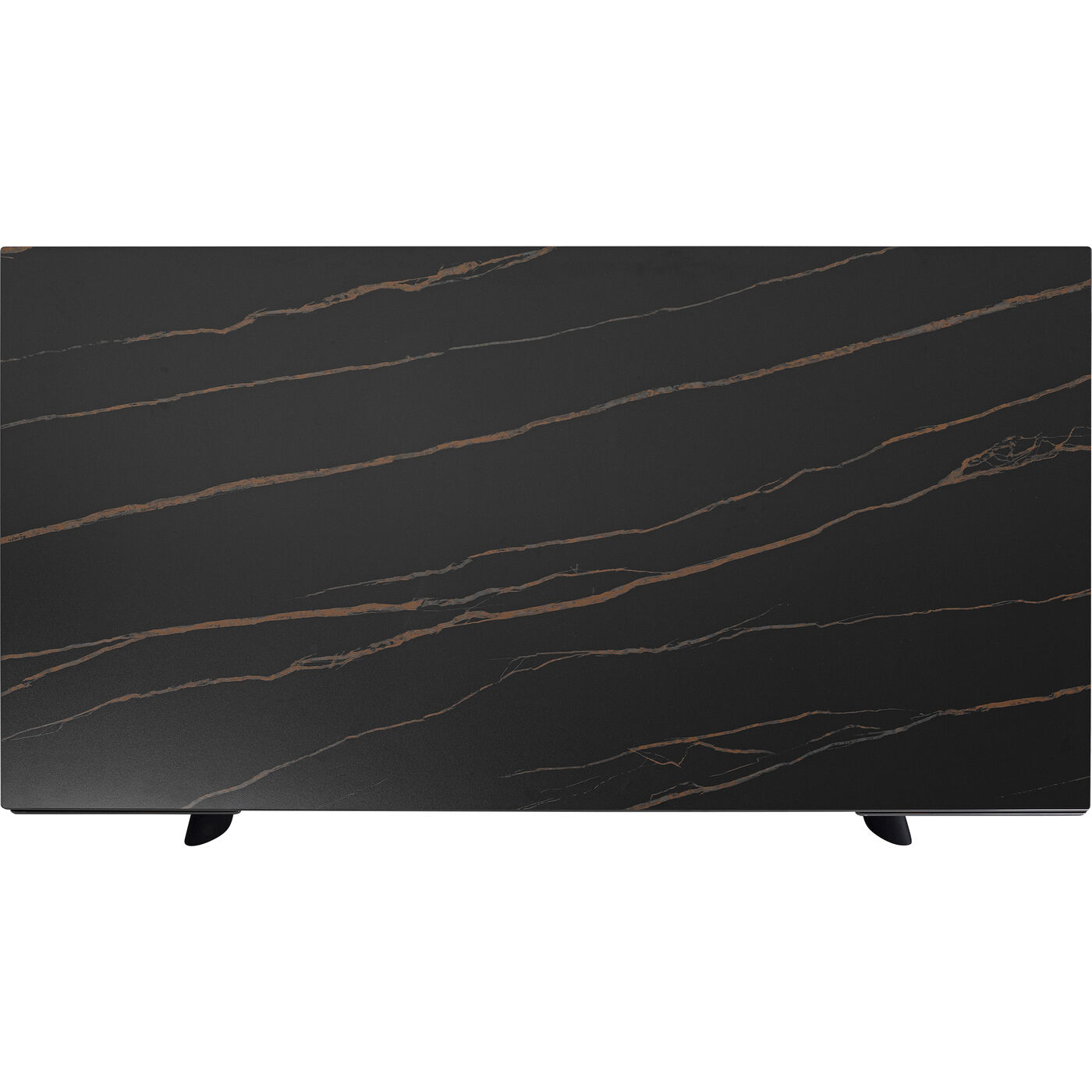 Стол обеденный раздвижной Xenia Black 140(30+30)x80 см KARE 87708