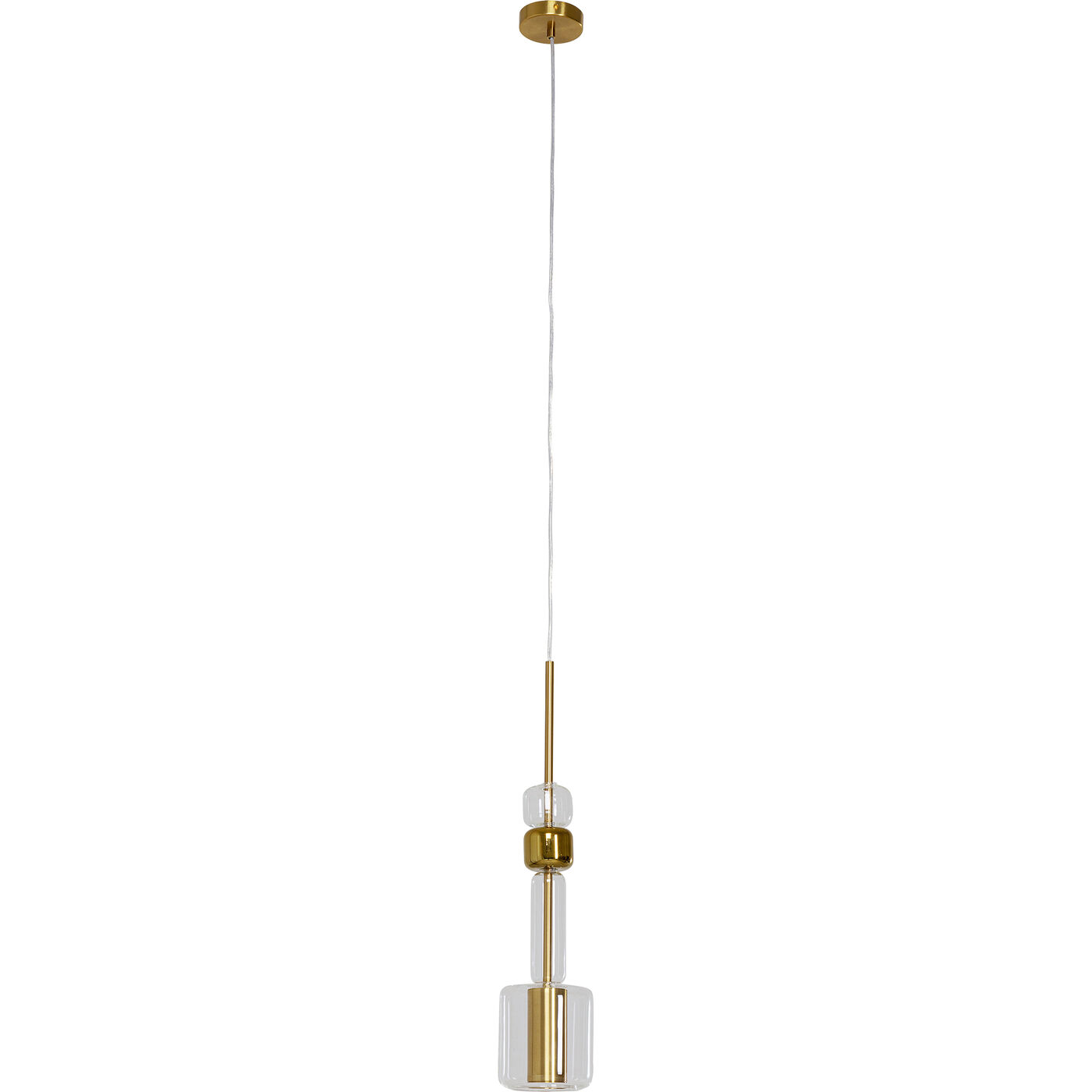 Светильник подвесной Candy Bar Gold Ø13 см KARE 55936