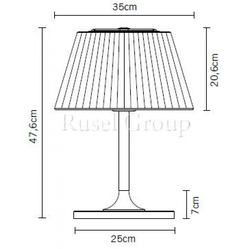 Настольная лампа Fabbian Flow D87 B04 00