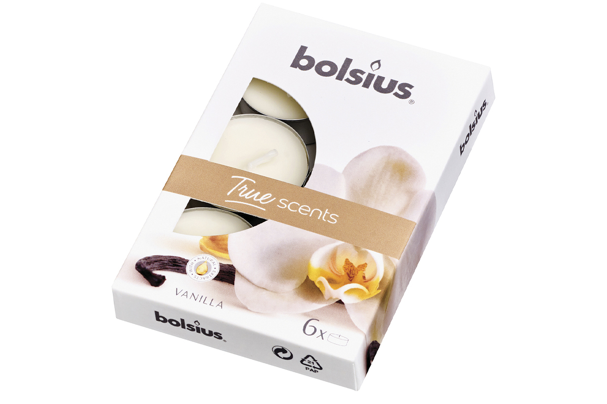 Свеча ароматическая чайная "Ваниль" Garda Decor 1,01927E+11