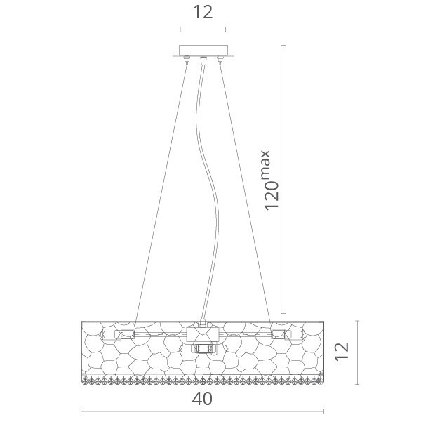 Подвесная люстра Divinare 2002/01 SP-6