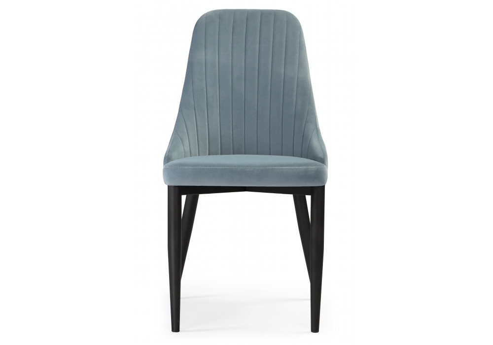 Стул Woodville Kora light blue / black 15104