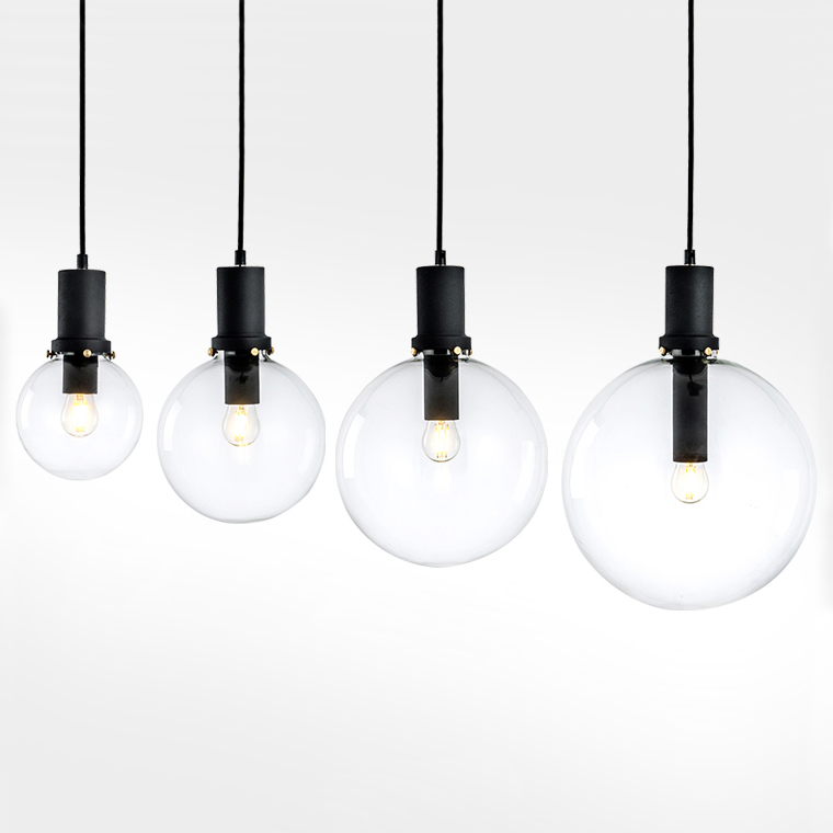 Подвесной светильник PENBALL D15 Black by ImperiumLoft