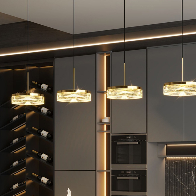 Подвесной светильник RIGO COMBO L78 Brass by ImperiumLoft