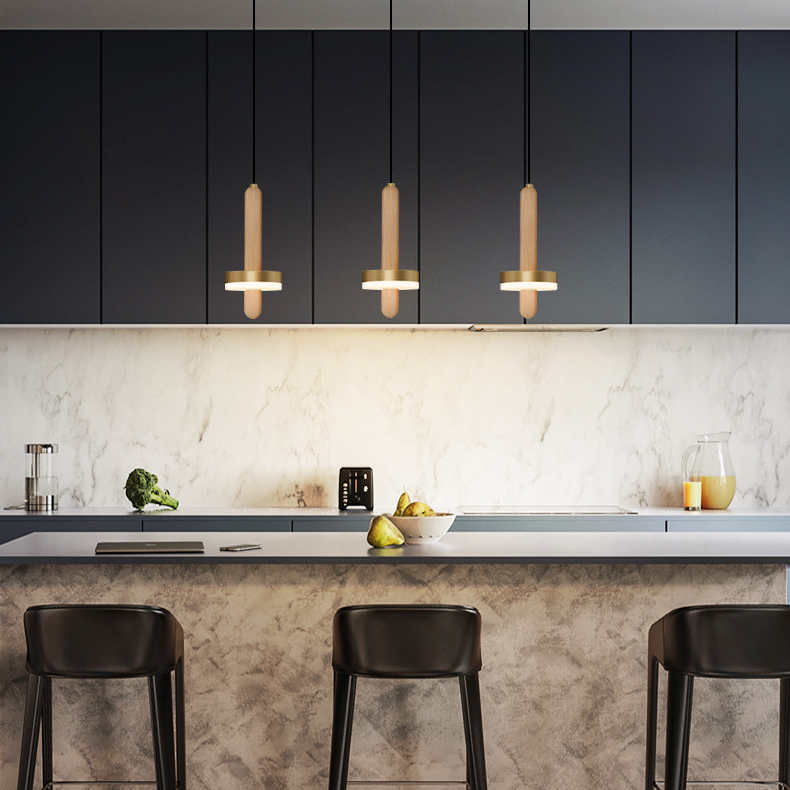 Подвесной светильник FALKA MORE A Brown Диск by ImperiumLoft