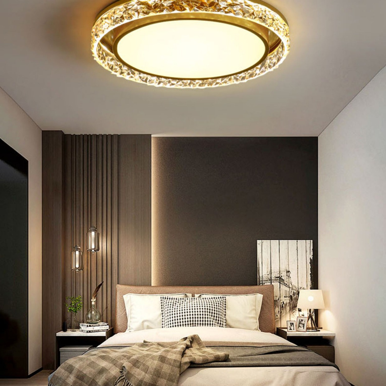 Потолочный светильник MALTE B Brass by ImperiumLoft