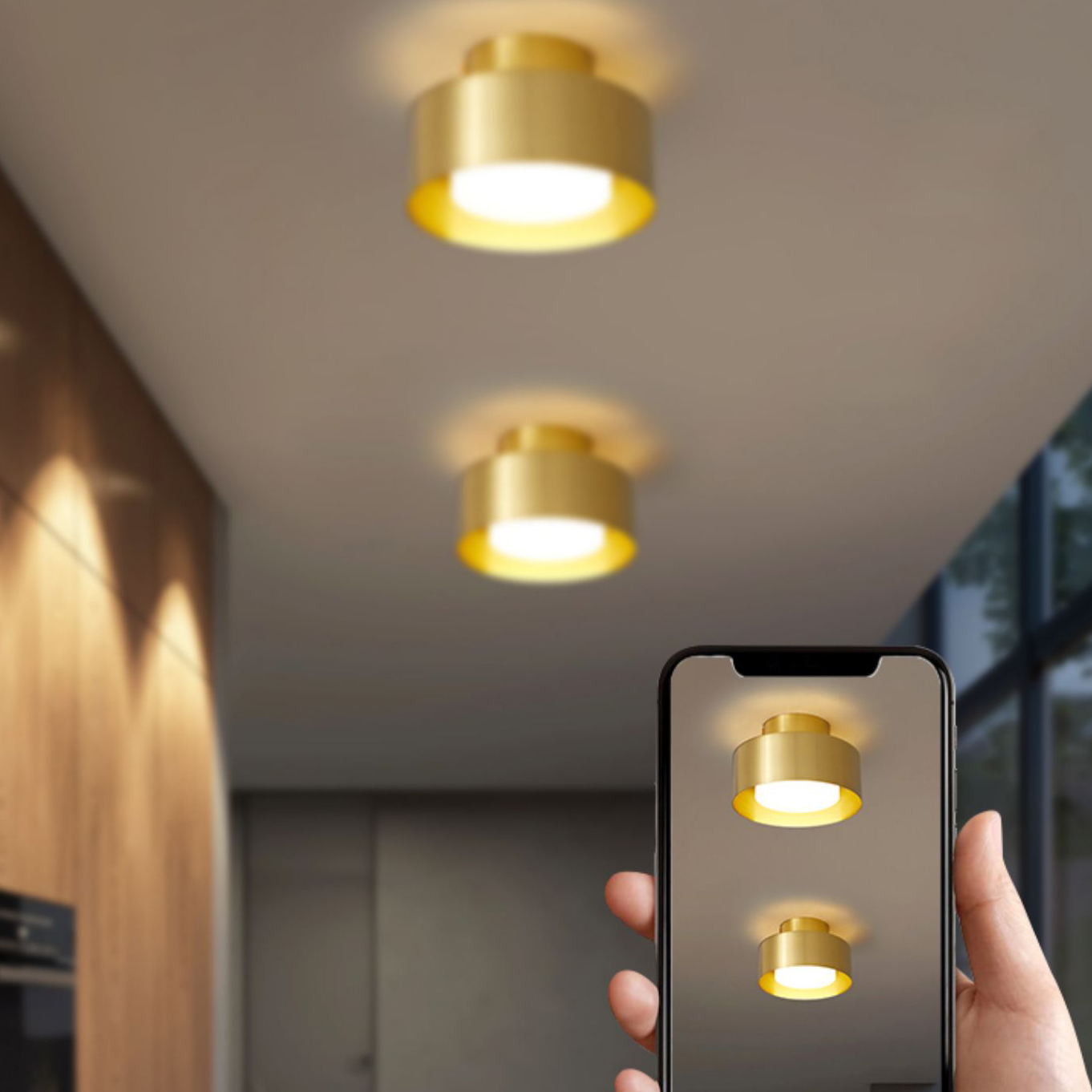 Точечный светильник SIGGEN SP Black 3000К by ImperiumLoft