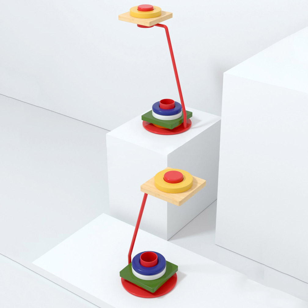 Настольная лампа KIRKE Pink Круг by ImperiumLoft