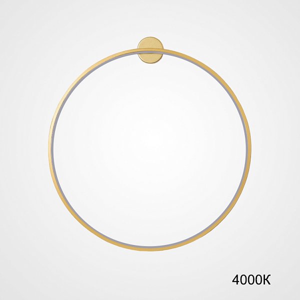Настенный светильник GUARD B D80 Brass 4000К by ImperiumLoft