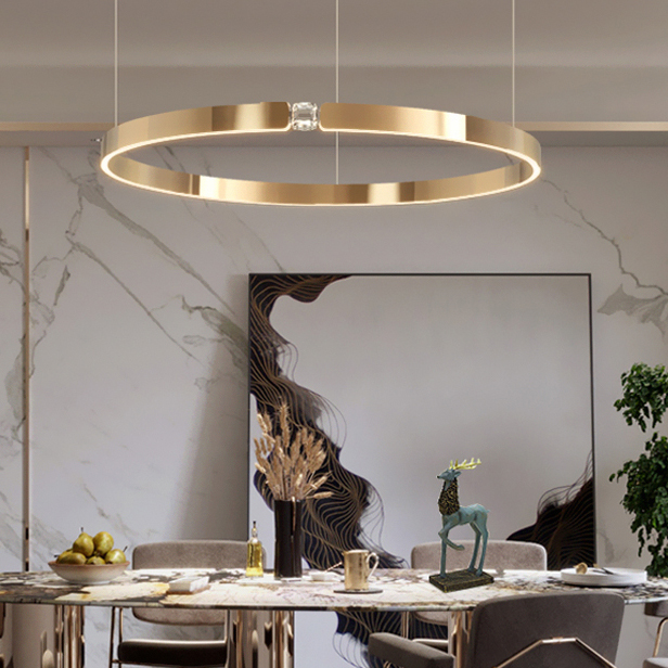 Подвесная люстра SELLIF B RING D50 Brown by ImperiumLoft