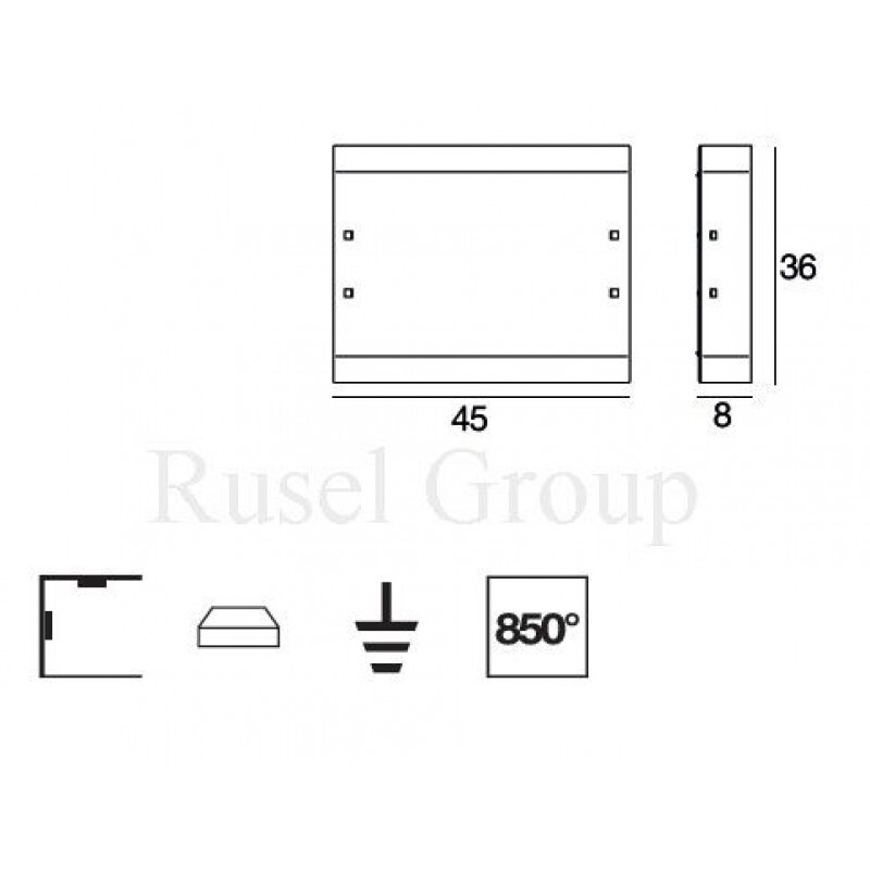 Настенный светильник Linea Light Mille LED 7852