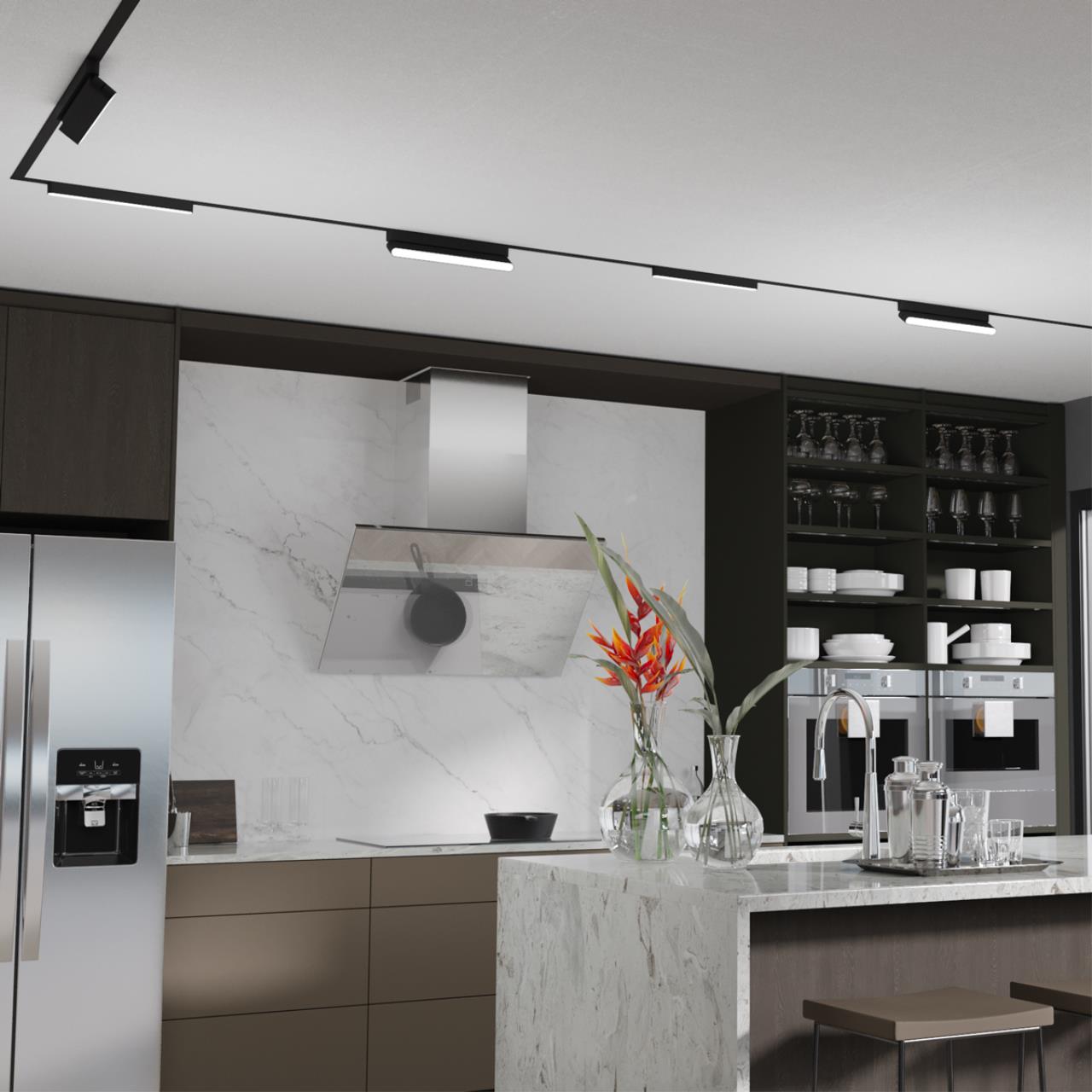 Трековый светильник для низковольтного шинопровода Novotech 359240