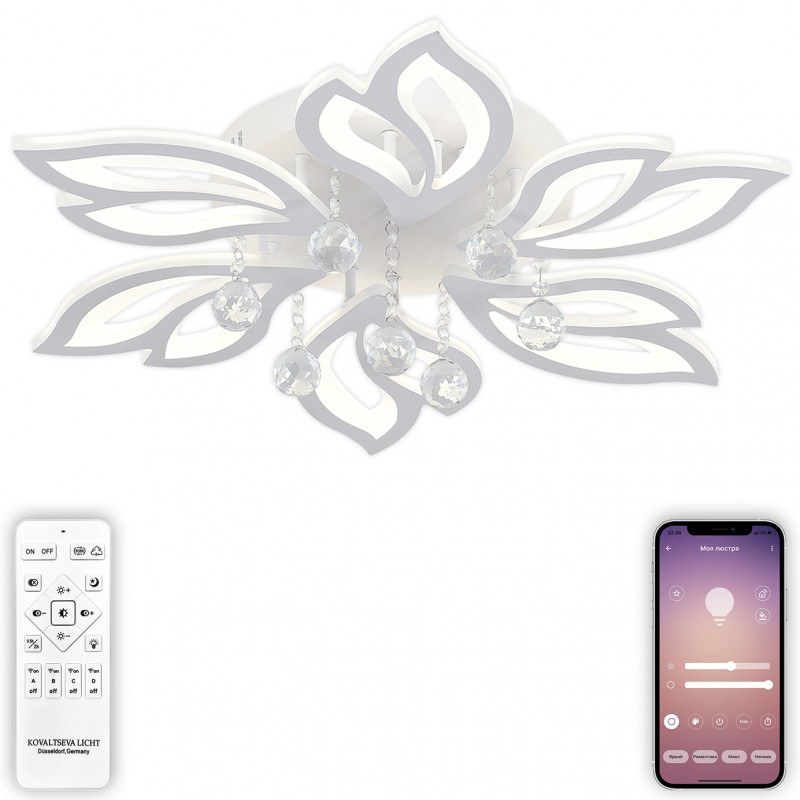 Накладная люстра Natali Kovaltseva LED LAMPS 81241