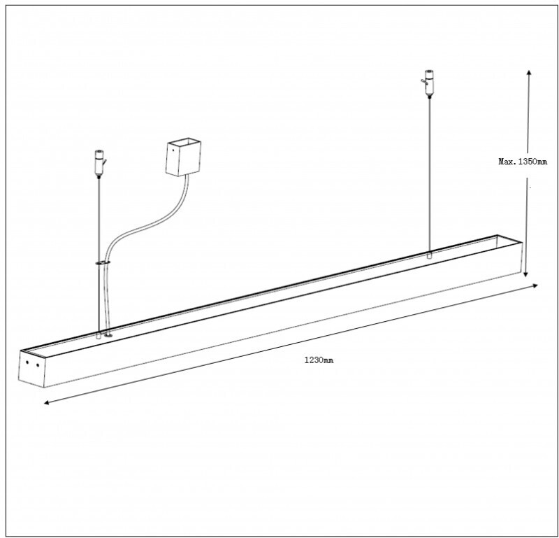 Линейный светильник LUCIDE 23418/32/31