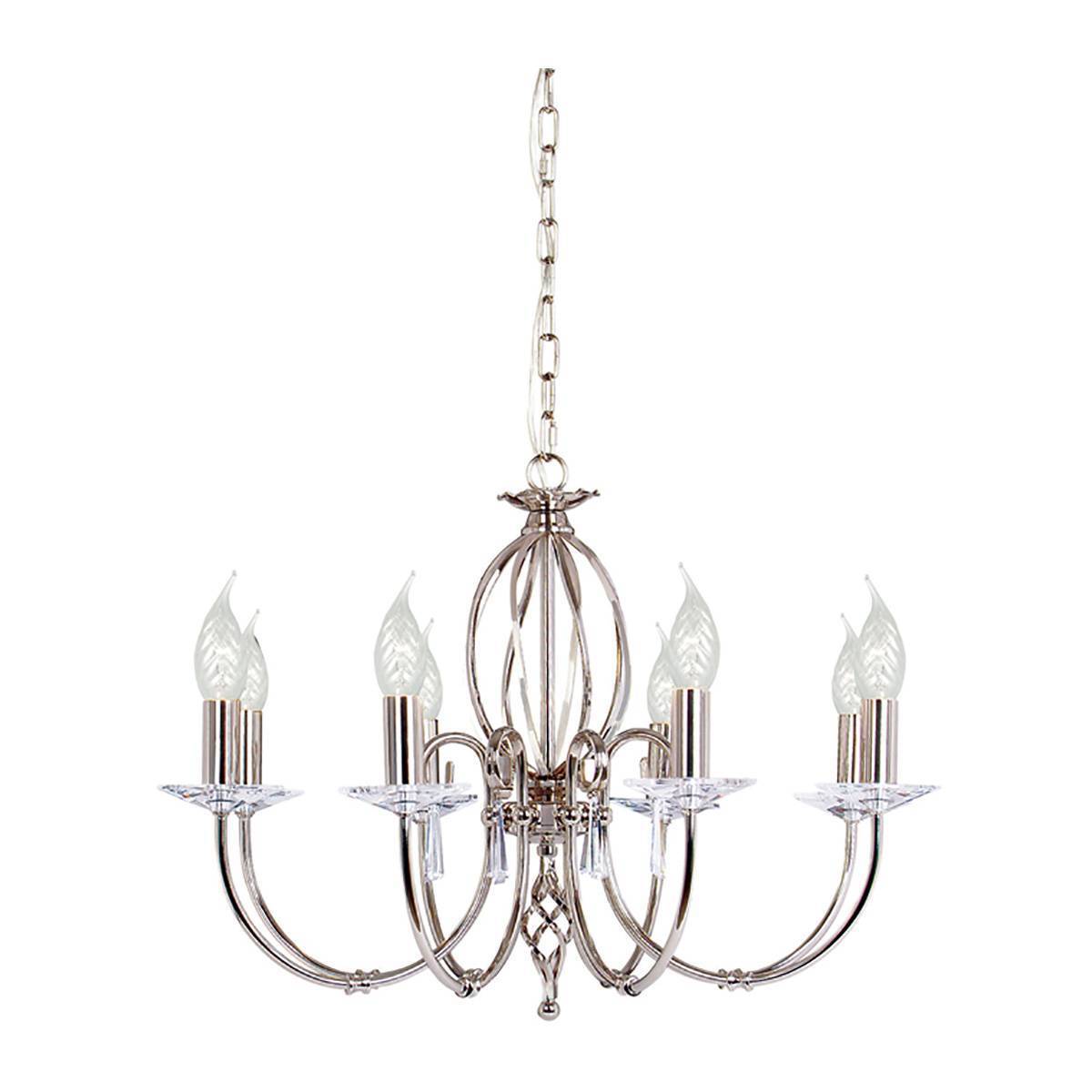 Люстра Elstead AG8 POL NICKEL