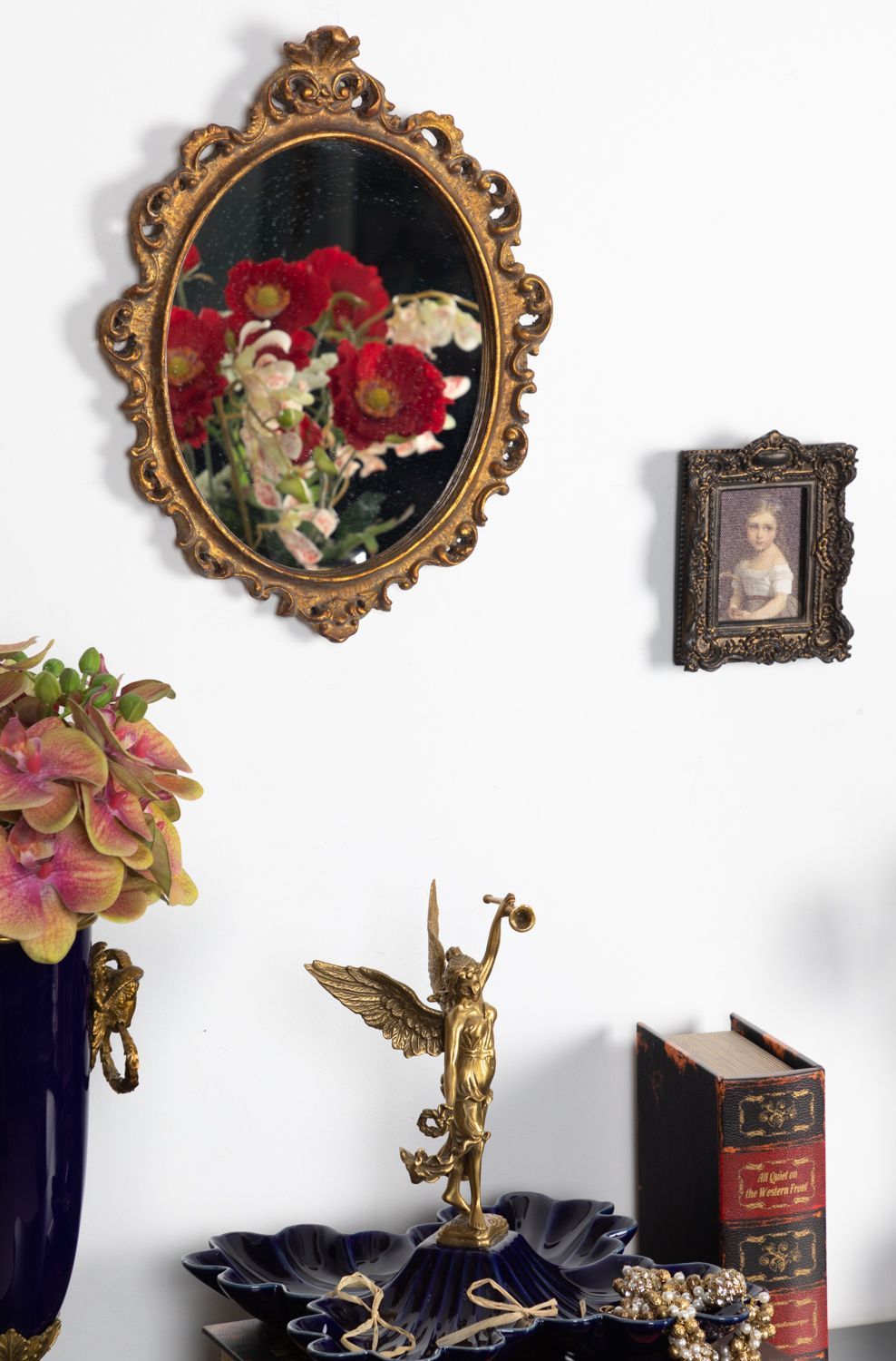 Зеркало настенное, под старину Glasar 28-628