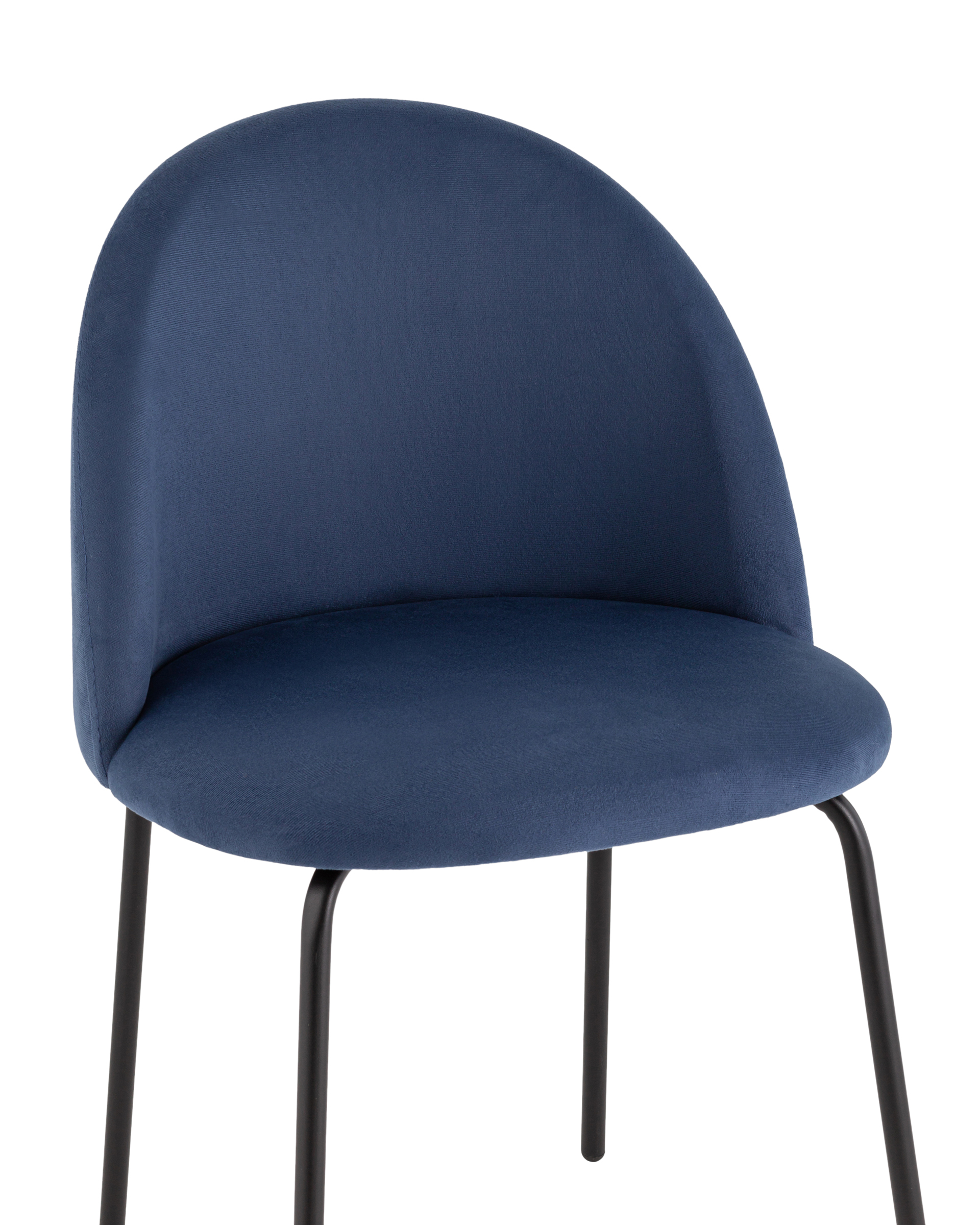 Стул Коди велюр синий Stool Group