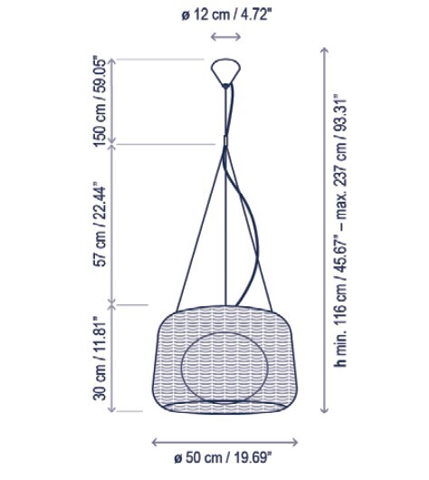 Уличный светильник Bover Fora S Brown