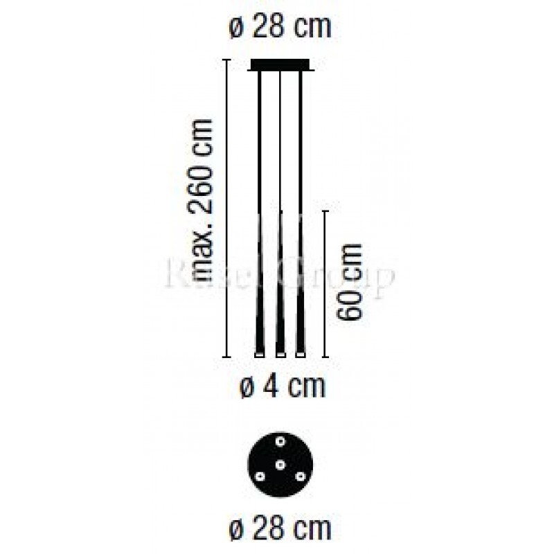 Подвесной светильник Vibia Slim 0915