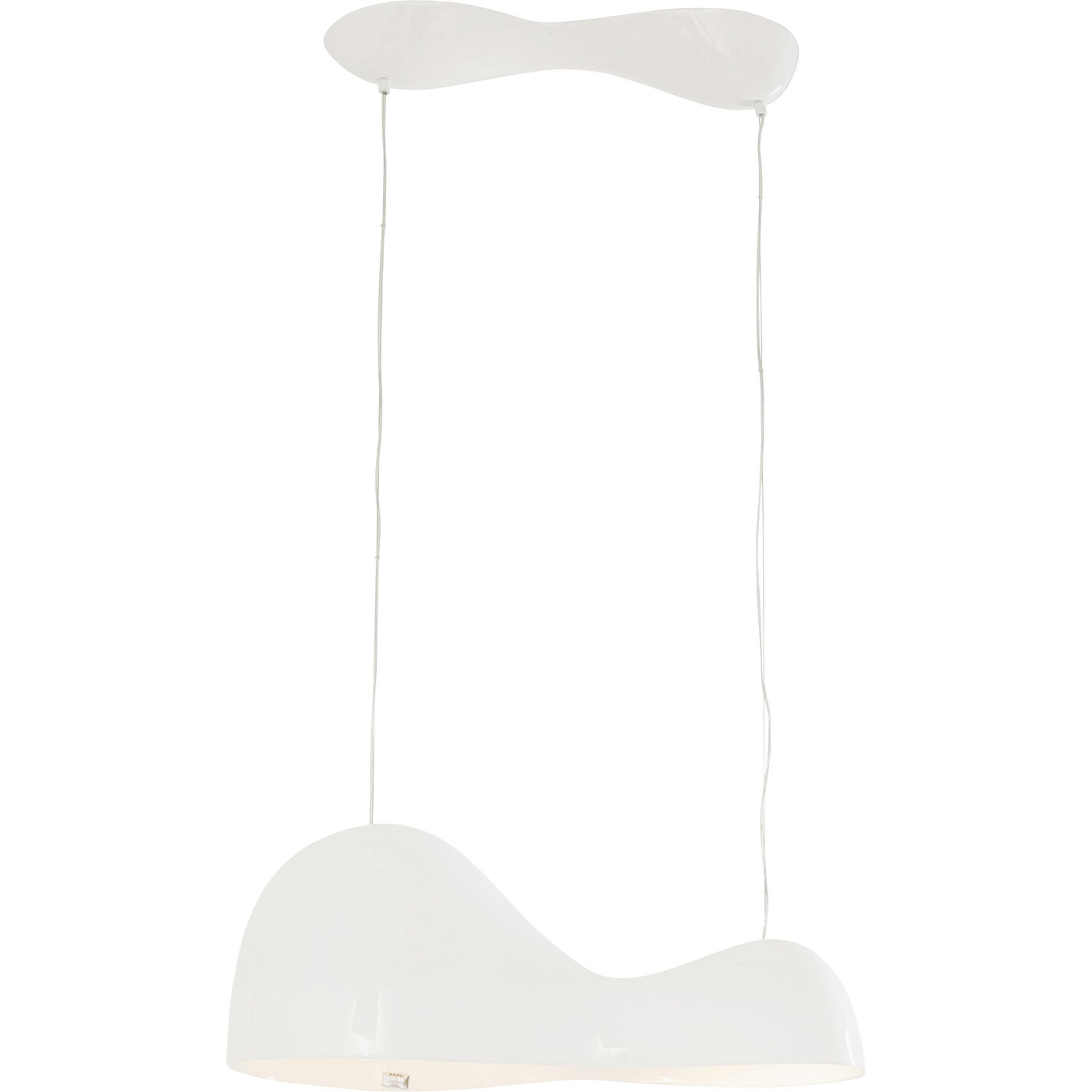 Светильник подвесной KARE x Karim Rashid Cloud Beam Double White 100cm KARE 57756